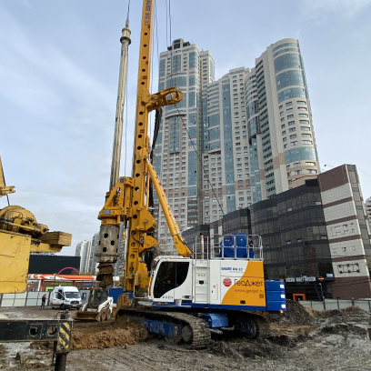 Сооружение свайных фундаментов